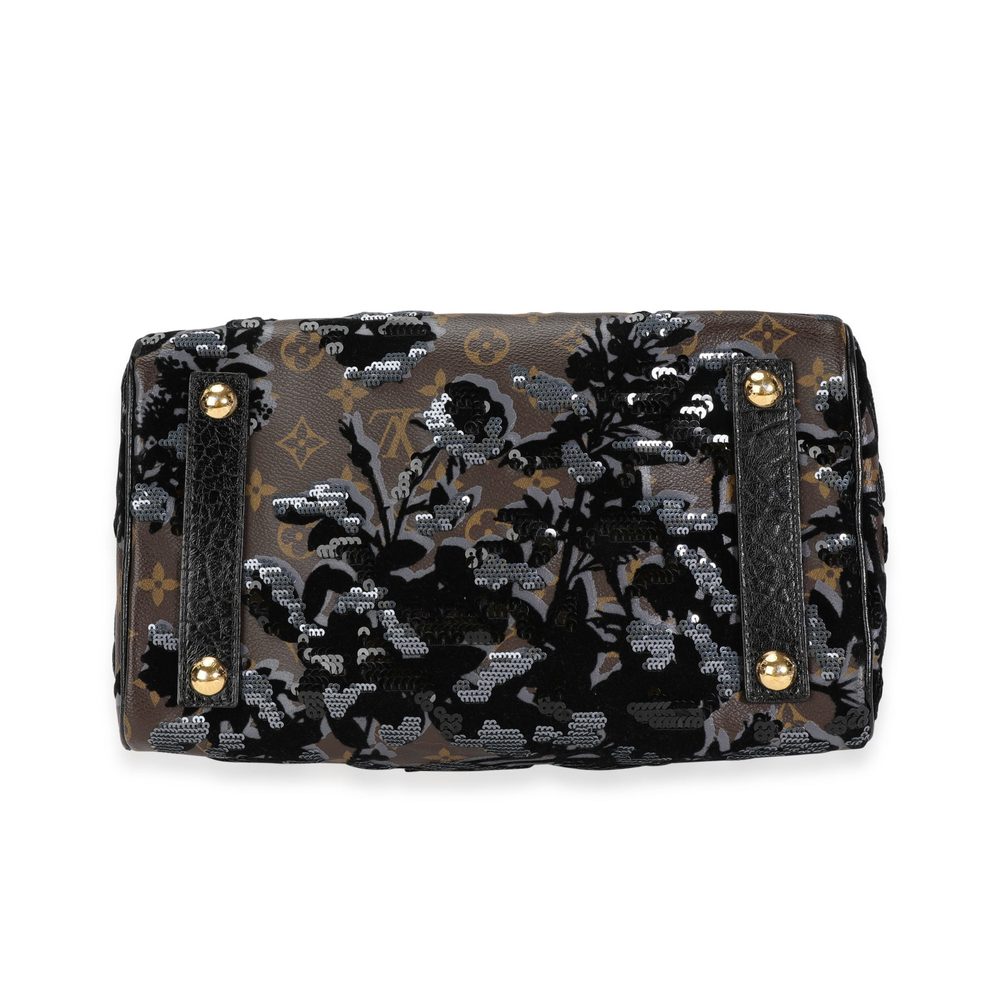 Louis Vuitton Monogram Canvas Fleur De Jais Sequi… - image 4